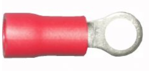 Red Ring Electrical Terminals 3.7mm / Pack of 100 - spo-cs-disabled - spo-default - spo-disabled - spo-notify-me-disabl