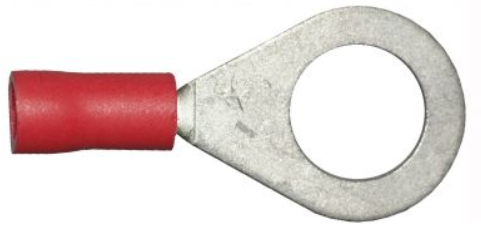 Røde ringterminaler 8.4 mm / pakke med 100 - spo-cs-deaktiveret - spo-default - spo-deaktiveret - spo-notify-me-deaktiveret