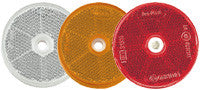 Round Reflector with Centre Fixing / Pack of 10 - bin:K8 - Reflectors & Safety - spo-cs-disabled - spo-default - spo-en
