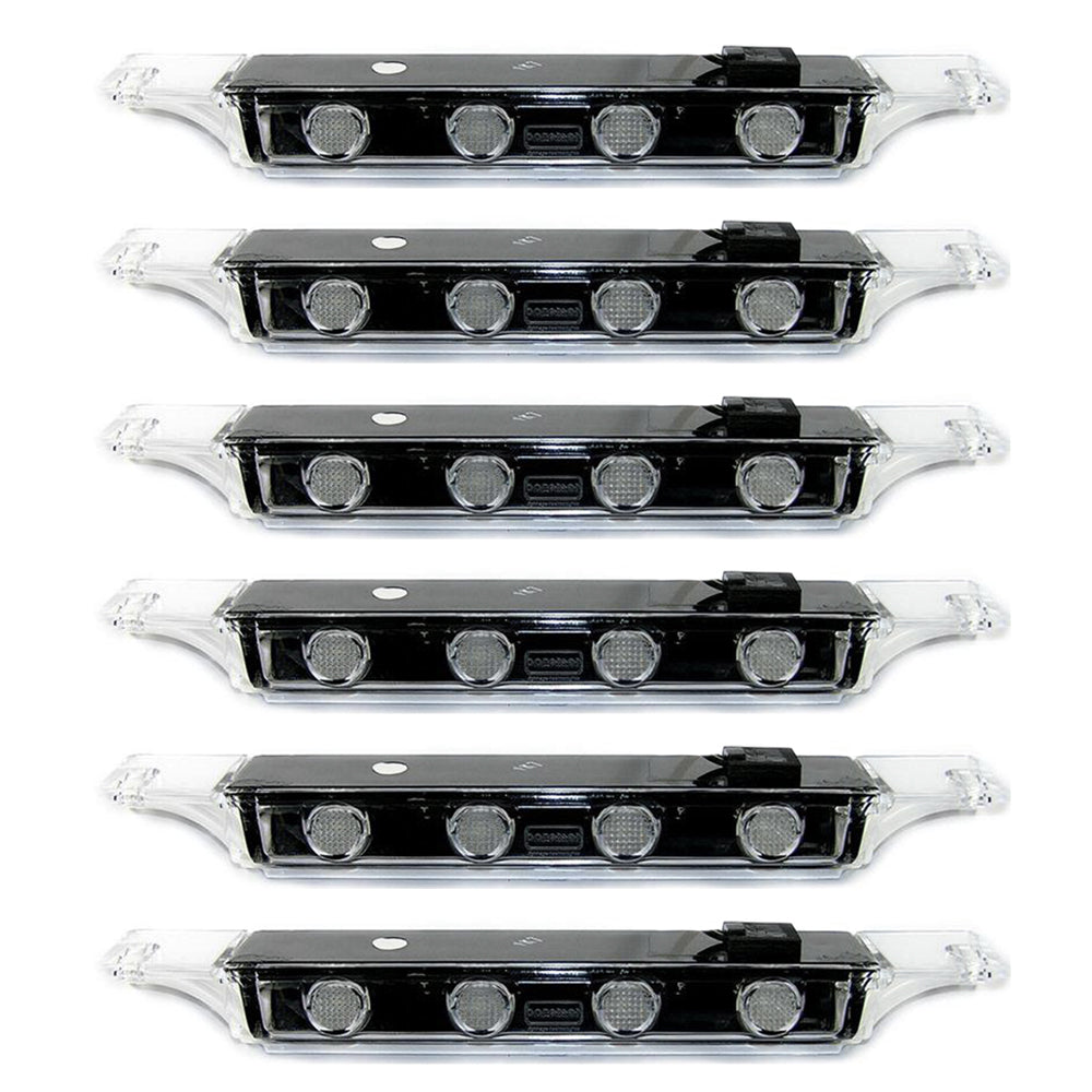 Luces empotradas LED Scania para adaptarse al kit de la serie Scania Topline, 6 lámparas LED - bin:K8 - Luces Scania - spo-cs-disabled - sp