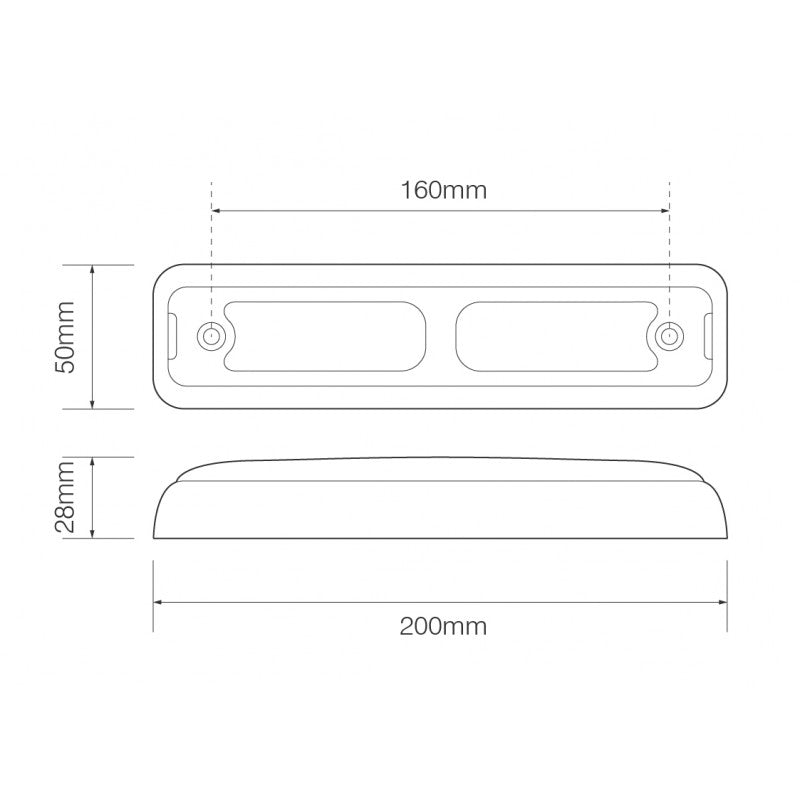 Slimline Combination Stop, Tail, Indicator & Reverse Light - spo-cs-disabled - spo-default - spo-disabled - spo-notify