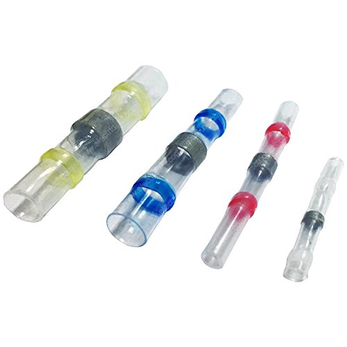 Buy Solder Heat Shrink Wire Connectors White - Pack of 25 - Electrical Connectors - Heat Shrink for sale