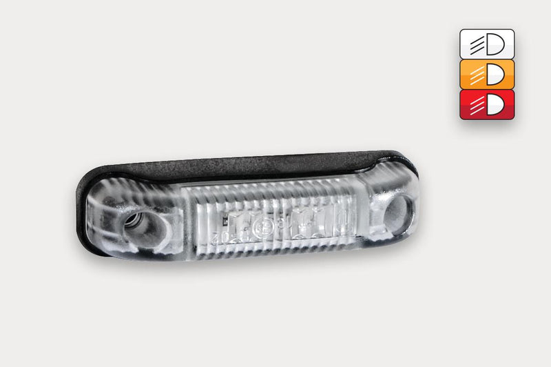 Buy Surface Mount LED Marker Lamp, Available in White & Amber 12-24v - Front & Rear Marker Lights for sale