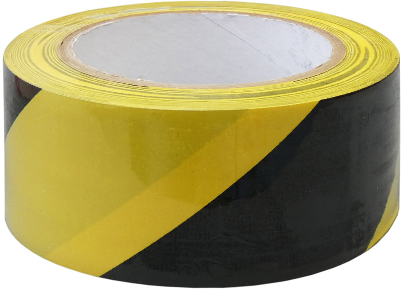 Buy Adhesive Hazard Warning Tape - Yellow & Black -  for sale