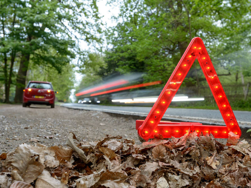 LED Flashing Warning Triangle| Wholesale, Retail, Ireland | UK | EU