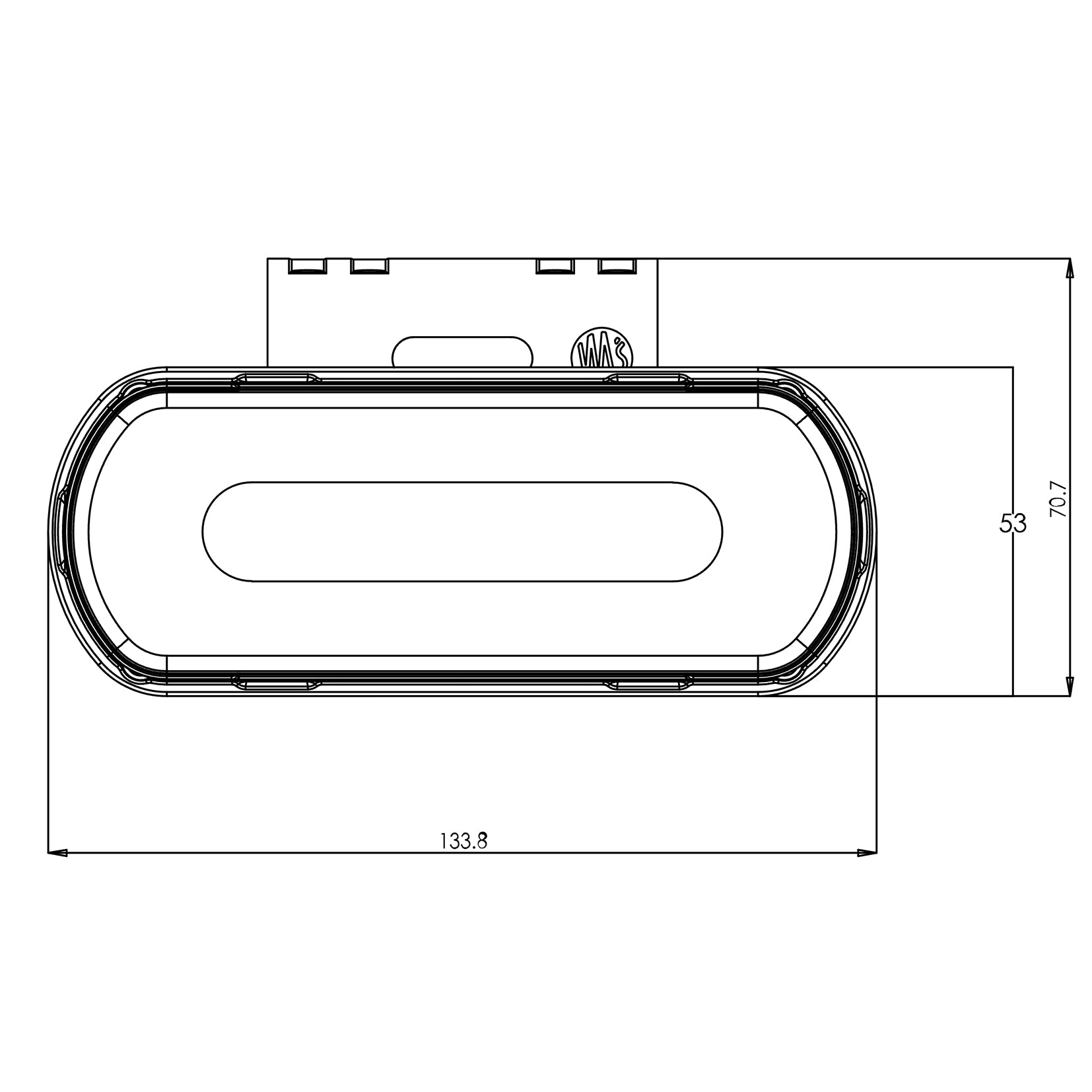 WAS W240 Amber Marker Light with Vehicle Outline Light - spo-cs-disabled - spo-default - spo-enabled - spo-notify-me-di