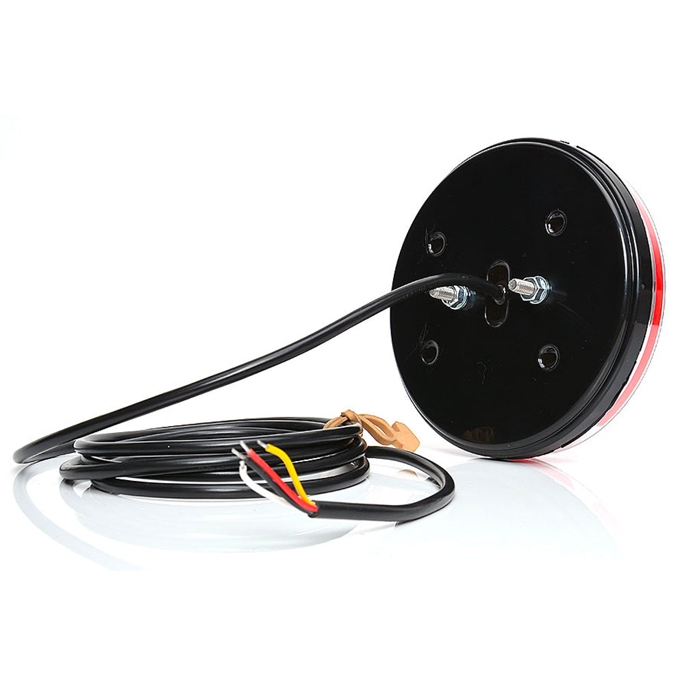 WAS W153 Round Neon Tail Light with Stop, Tail & Indicator - spo-cs-disabled - spo-default - spo-disabled - spo-notify