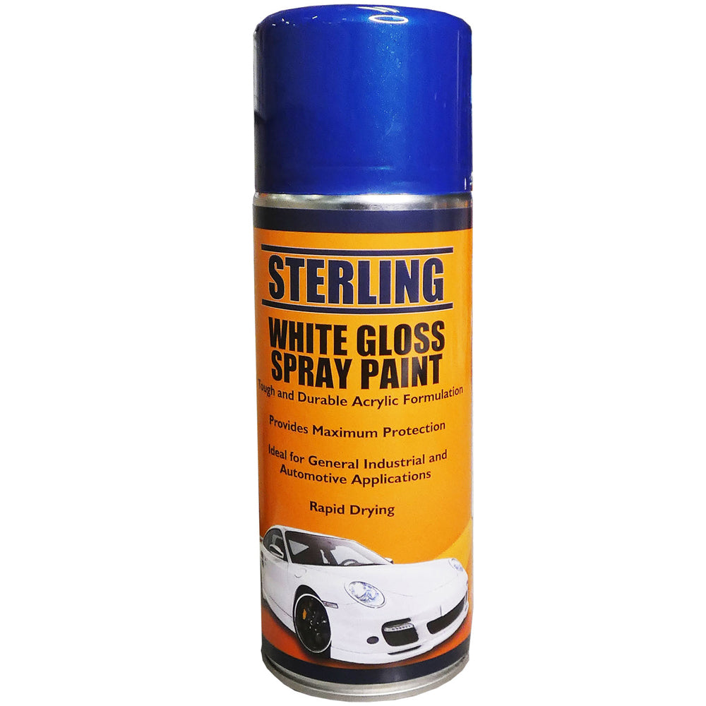 White Gloss Paint Spray 400ml - Aerosoler - spo-cs-deaktiveret - spo-default - spo-deaktiveret - spo-notify-me-deaktiveret