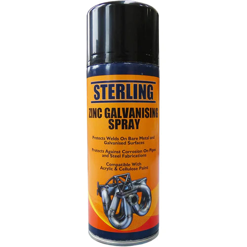 Zinc Galvanising Spray 400ml - Pack of 12 Cans - spo-cs-disabled - spo-default - spo-enabled - spo-notify-me-disabled